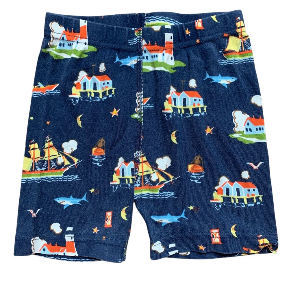 Hanna Andersson Pirate Port Short Johns Pajamas - Picture 6 of 8